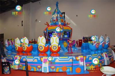 星际探险 许昌公园开启旋转与电玩融合的游乐新纪元
